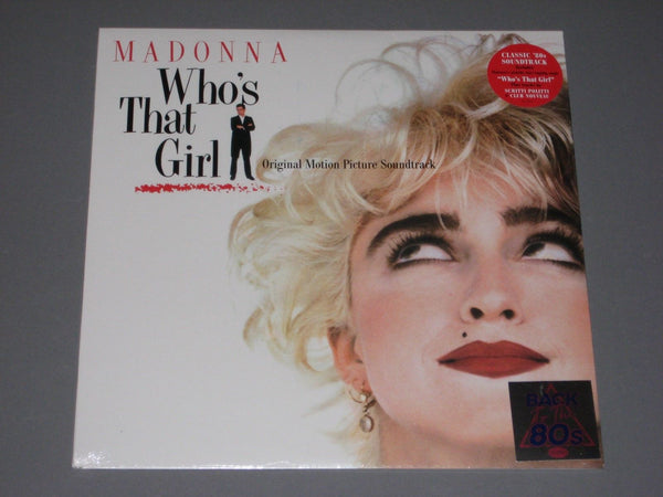 Madonna - Who's That Girl (Back To The 80's) 2017 pressing LP Vinyl