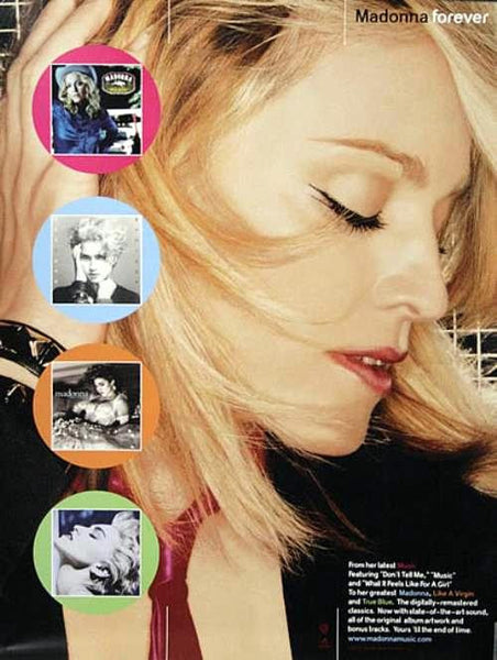 Madonna - Forever promo poster