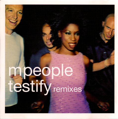 M People - Testify REMIXES Promo only CD single - Used