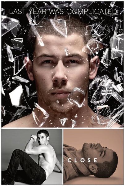 Nick Jonas - Last Year Was Complicated Promo poster 24x36