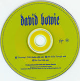 David Bowie - Thursday's Child  Import Cd single  - Used