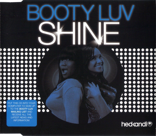 Booty Luv ‎– Shine - Used CD Single