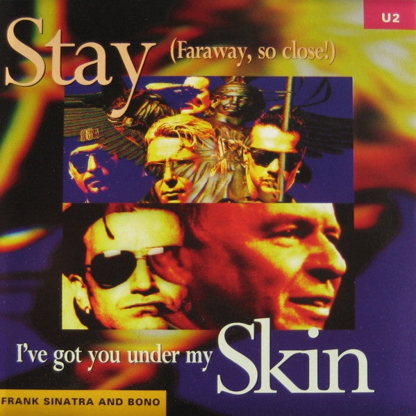 U2, Bono & Frank Sinatra - Stay / I Got You Under My Skin + LIVE (CD single) Used