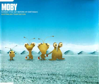Moby - Sunday (The Day Before My Birthday): Australian Tour Edition - USED CD Single
