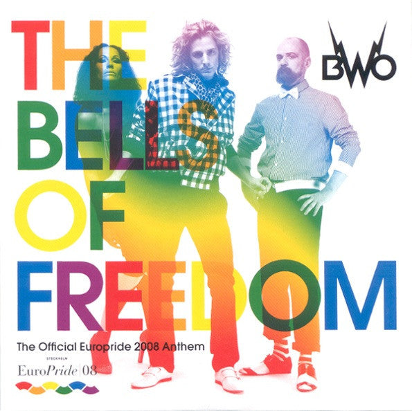 BWO - The Bells Of Freedom (Official Europride 2008 Anthem) Import CD Maxi-single