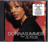 Donna Summer - I Will Go With You (Con te Partiro) Part 1 CD single - Used