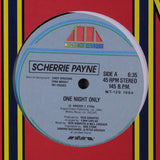 Scherrie Payne 12" LP VINYL One Night Only Disco 12" - Used