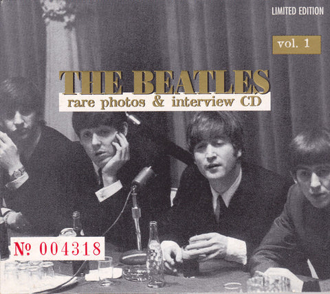 The Beatles -- Rare Photos & Interviews Vol.1 CD (Used)