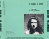 Celine Dion - The Last To Know (Promo CD single) Used
