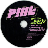 P!nk - Get The Party Started - USED CD Promo Single (2001)
