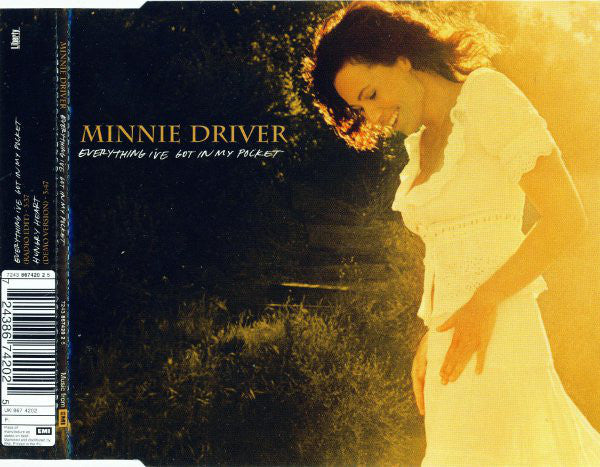 Minnie Driver ‎- Everything I've Got In My Pocket - Used CD Single