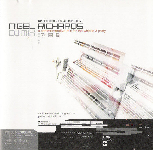 Nigel Richards DJ Mix - Whistle 3 Party - CD