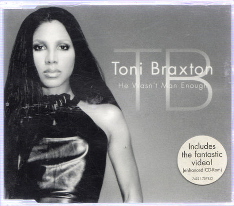 Toni Braxton ‎- He Wasn't Man Enough - Used CD Single