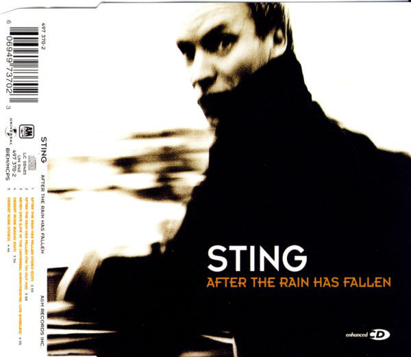 Sting ‎– After The Rain Has Fallen - Used CD Single