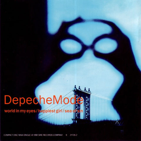 Depeche Mode - World In My Eyes / Happiest Girl  / Sea Of Sin (US Maxi-CD single) Used
