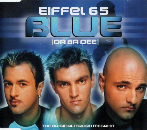 Eiffel 65 - Blue (Da Ba Dee) Import CD single + bonus disc -Used