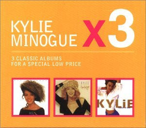 Kylie Mingoue X3 - Box Set, Compilation 3CD set - Used