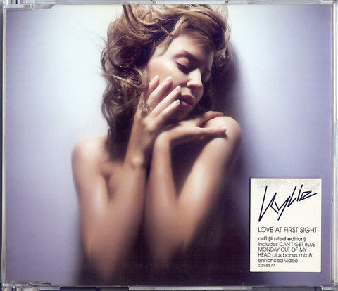 Kylie Minogue - Love At First Sight - Used CD Single