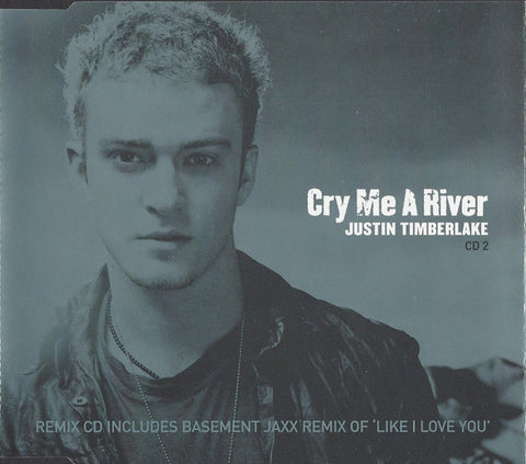 Justin Timberlake --Cry Me A River / Like I Love You CD2  (Import CD single) Used