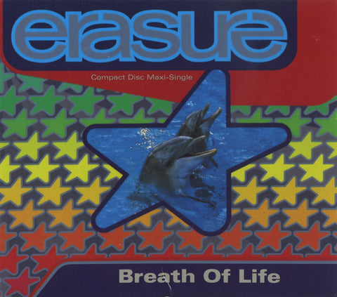 Erasure - Breath Of Life (US Maxi remix CD single) Used