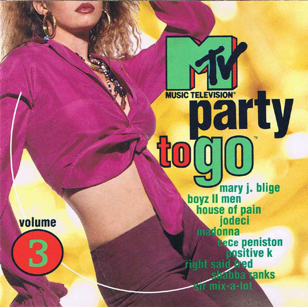 MTV Party To Go vol. 3 (Various: Madonna, CeCe Peniston, Right Said Fred ) Used CD