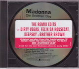 Madonna - DIE ANOTHER DAY (PROMO CD remix single)