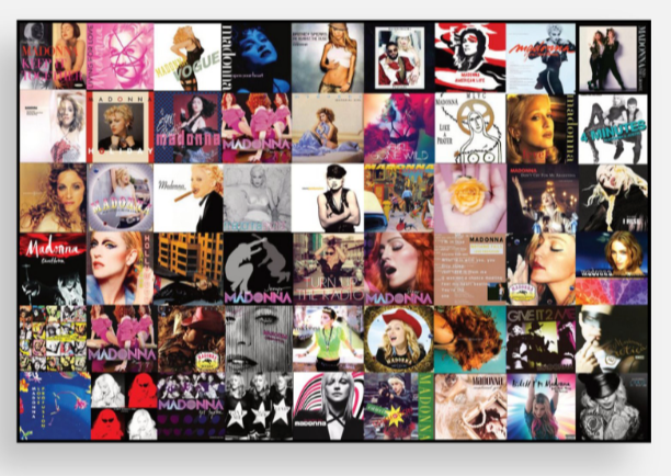 Madonna - Postcard Celebration - Cartolina Da Collezione Senza Cornice