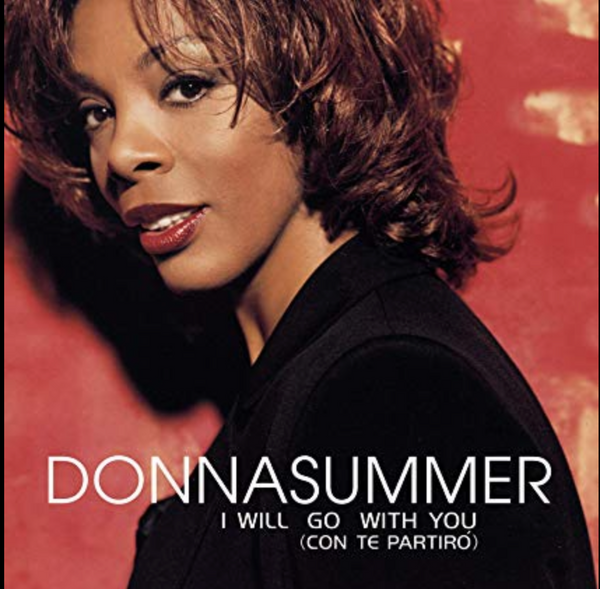 Donna Summer -  I WILL GO WITH YOU (Con Te Partiro) CD single  PROMO - Used