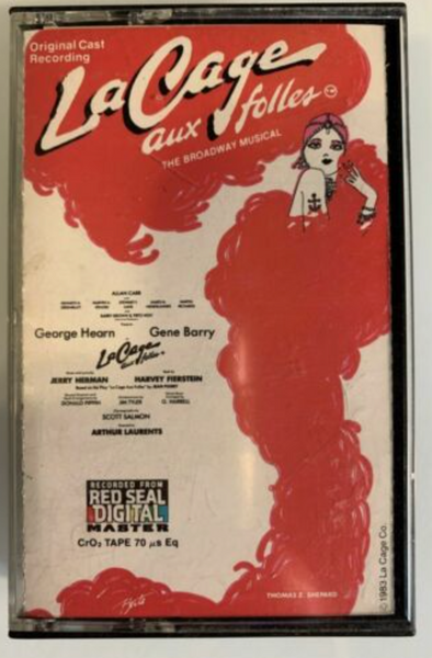 la cage aux folles (Original Cast recording)   Cassette - Used