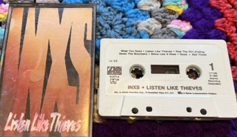 INXS - Listen Like Thieves - Cassette - Used