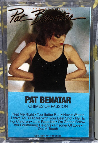 Pat Benatar - Crimes Of Passion  Cassette Tape - Used
