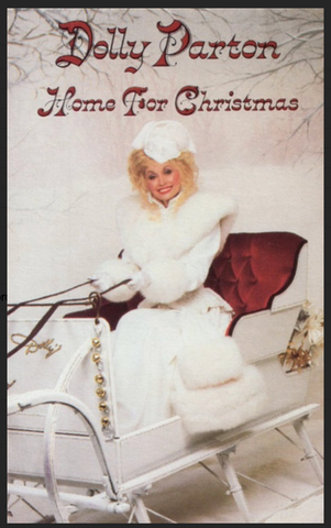 Dolly Parton - Home For Christmas Cassette Tape  '90 - Used