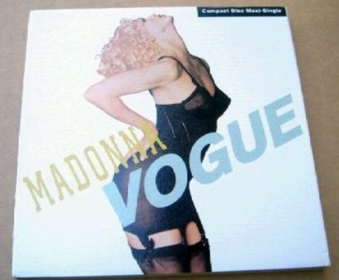 MADONNA - VOGUE  (CD single) Slip Case Edition - Used