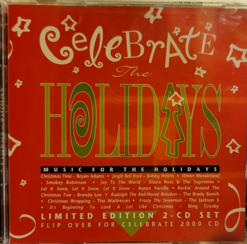 CELEBRATE THE HOLIDAYS (2CD set) Christmas Music + Dance Music - Used