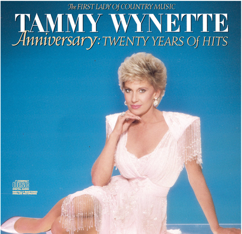 Tammy Wynette -- Anniversary: 20 Years Of Hits The First Lady Of Country Music CD - Used
