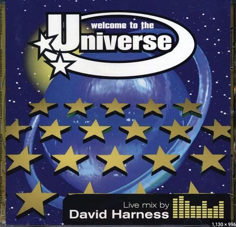 Welcome To The Universe (Twisted) Mixed by David Harness CD - Used