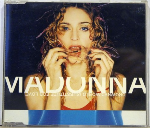 Madonna - Drowned World (substitute for love) / Sky Fits Heaven - CD1 single (Import) Used