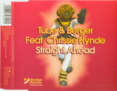 Tube & Berger ft: Chrissie Hynde - Straight Ahead (Import) CD single - used