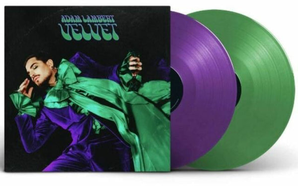 Adam Lambert - Velvet [2LP] (Purple & Green Vinyl, gatefold) New
