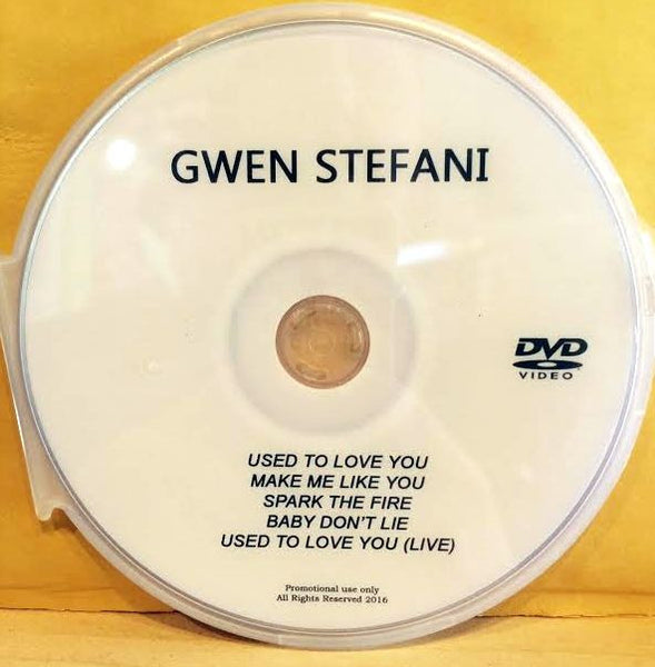 Gwen Stefani DVD music videos (NTSC)