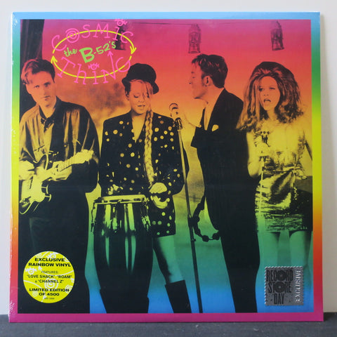 The B-52's - Cosmic Thing RSD Rainbow Colored VINYL LP