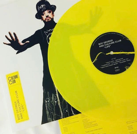 Boy George - "LIFE" (yellow vinyl) LP New