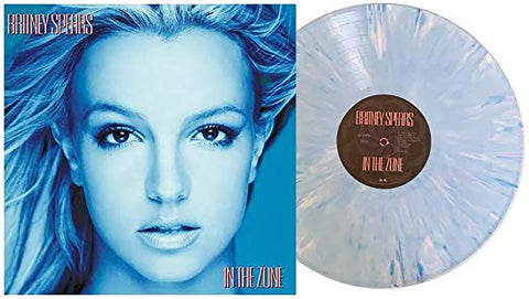 Britney Spears - IN THE ZONE (Limited edition BLUE marbled Colored VINYL) Lp New (US orders only)