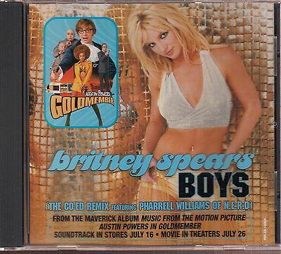 Britney Spears - BOYS (Promo CD Single) Used