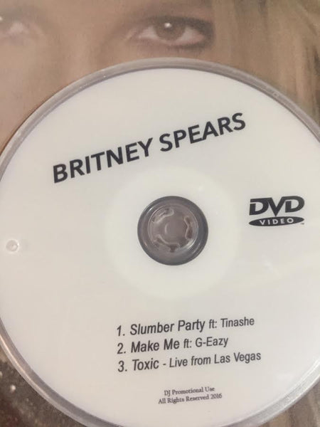 Britney Spears  DVD - Slumber Party, Make Me +