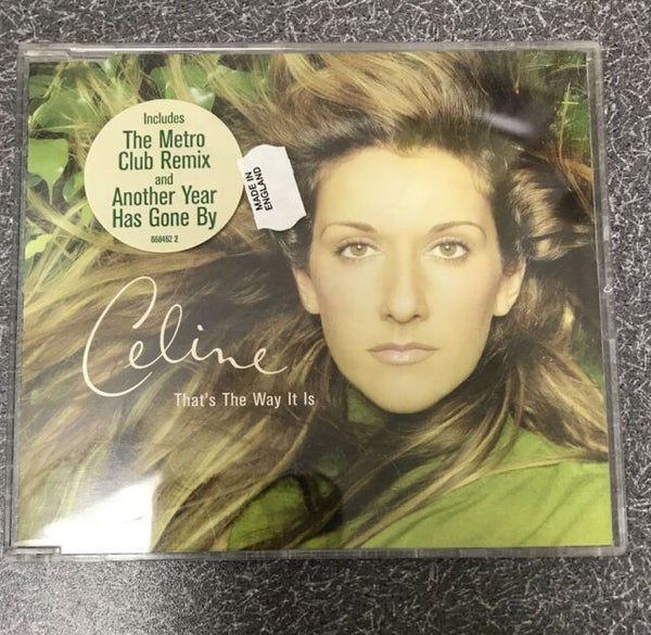 Celine Dion - That's The Way It Is (Pt.2) Remix Import CD single - Used