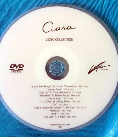 Ciara - DVD  music video collection (NTSC)