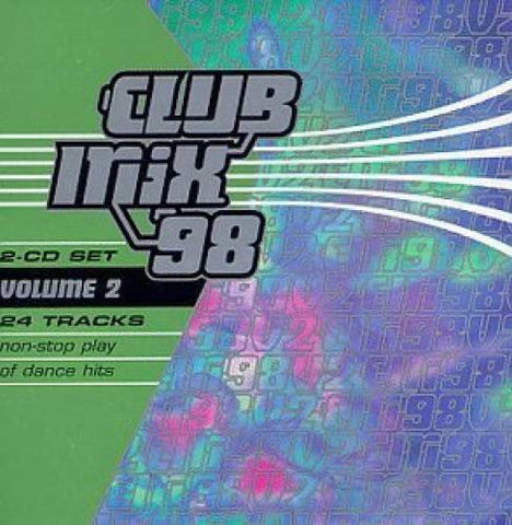 Club Mix '98 vol. 2 (Double CD) Amber, Robyn, KW, Stansfield, Expose' ++ Used