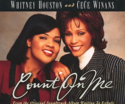 Whitney Houston - COUNT ON ME (CD single) Used