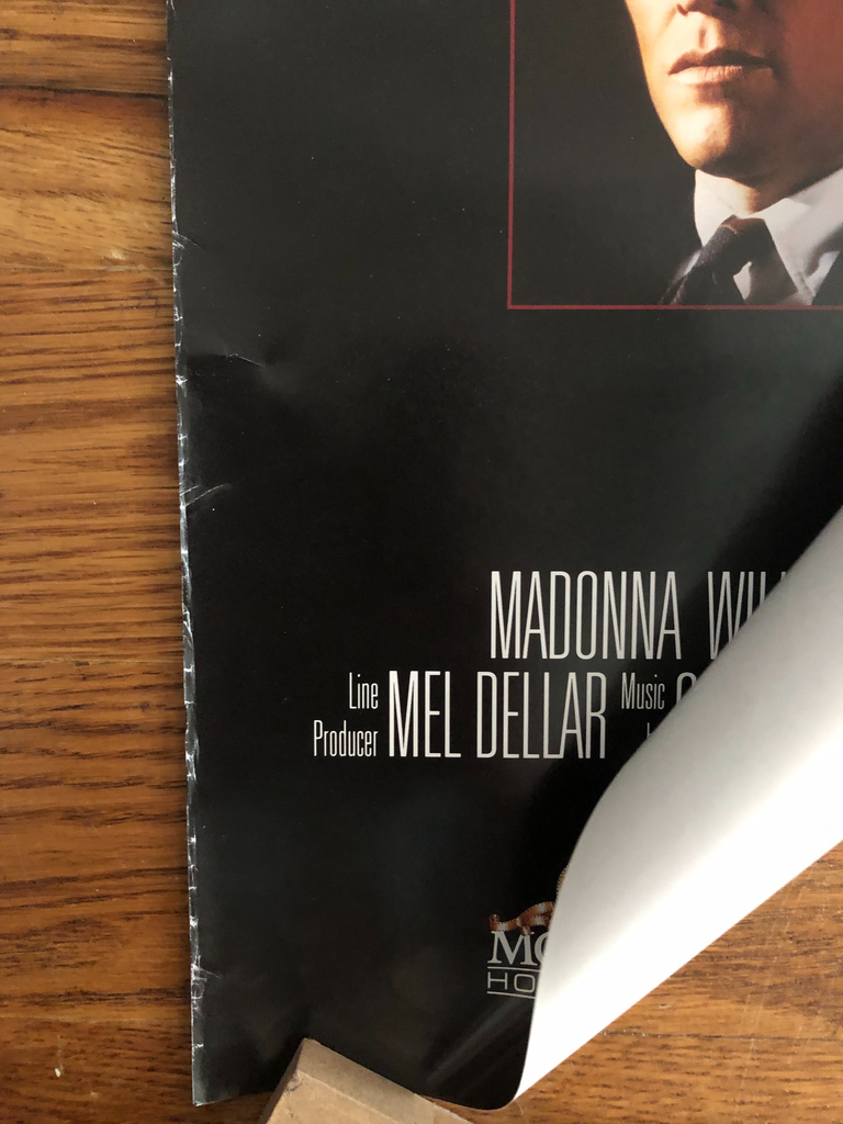 Madonna - 1993 Body of Evidence Movie Poster LOT - Print 27x40 Madonna - 1993 Body of Evidence Movie Poster LOT - Print 27x40